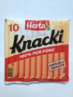 Knacki - 100% pur porc - Saucisses de Strasbourg