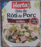 Dés de Rôti de Porc, Grillés