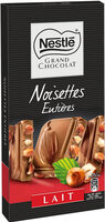 NESTLE GRAND CHOCOLAT Chocolat au Lait Noisettes Entières 200g