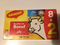 Bouillon de boeuf halal