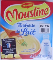 Tendresse de Lait (3 sachets de 4 assiettes)