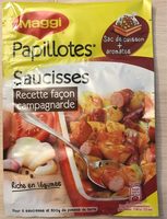 Papillotes Saucisses façon campagnarde