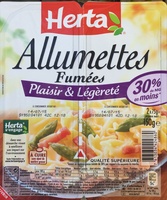 Allumettes fumées Plaisir & Légèreté (-30% MG)
