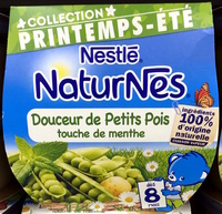 NaturNes Douceur de Petits Pois touche de menthe