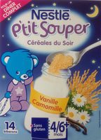 P'tit Souper Céréales du soir Vanille Camomille