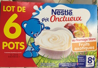 P'tit Onctueux au fromage blanc Fruits exotiques