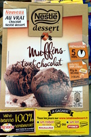 Muffins tout chocolat