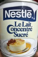 Le lait concentre sucre