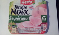 Tendre Noix, Supérieur Sans Couenne (6 Tranches)