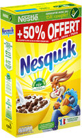 NESQUIK Céréales Petit Déjeuner 500g + 50%