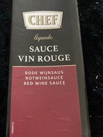 Sauce vin rouge