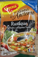Saveur à L'ancienne Rustique Au Poulet Et Ses Légumes Variés