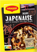 Soupe Japonaise poulet et champignons noirs façon Teriyaki