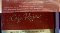 Bombones surtidos formato de regalo