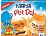 Nestlé P'tit Déj saveur Vanille Gourmande
