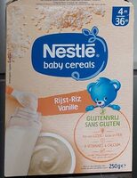Baby Cereals Riz-vanille 250G