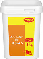 Bouillon de Légumes MAGGI - Boîte de 1kg pour 66 litres
