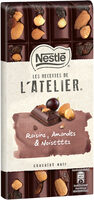 NESTLE L'ATELIER Chocolat Noir Raisins, Amandes et Noisettes