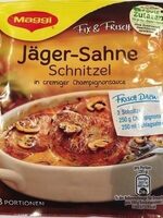 Maggi Jäger-Sahne Schnitzel