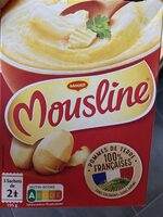 MOUSLINE Purée Nature petit format, 3 sachets pour 2 personnes (3x65g)