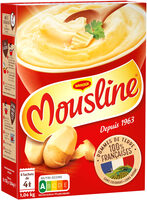 MOUSLINE Purée Nature, 8 sachets pour 4 personnes (8x130g)
