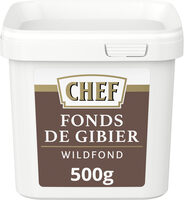 Fonds de Gibier CHEF - Boîte de 500 g pour 10 L à 20 L