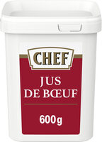 Jus de Boeuf CHEF déshydraté - Boîte de 600 g jusqu'à 20 L
