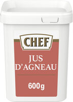 Jus d'Agneau CHEF déshydraté - Boîte de 600 g jusqu'à 20 L