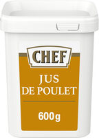 Jus de Poulet CHEF déshydraté Boîte de 600 g jusqu'à 20 L