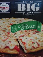 BIG pizza ✖-tra cheese