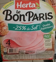 Le Bon Paris -25% de sel