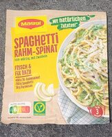 Spaghetti Rahm-Spinat fix