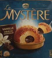 Mystère vanille coeur au chocolat