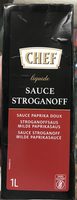 Sauce stroganoff