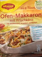 Ofen-Makkaroni Mit frischkäse