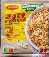 Gebratene Schinken-Nudeln