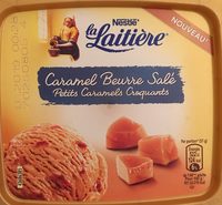 Crème glacée caramel beurre salé petits caramels croquants