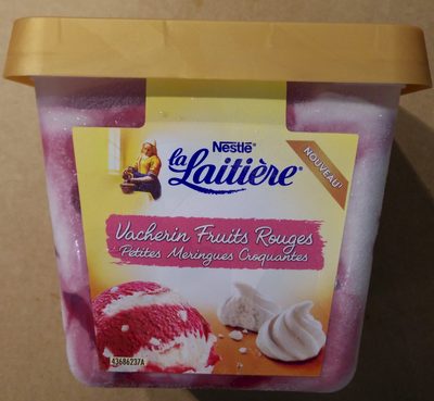 La Laitière Vacherin Fruits Rouges Petites Meringues Croquantes