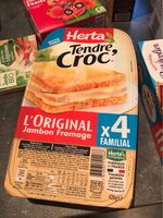 Tendre Croc' L'Original Jambon Fromage Format Familial