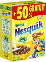 NESTLE NESQUIK Céréales paquet de 450g + 50%