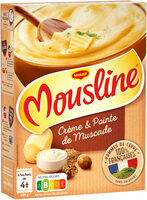MOUSLINE Purée Crème & Pointe de Muscade 500g (4x125g)