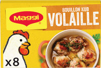 MAGGI KUB Bouillon de Volaille 80g - Boite de 8 Tablettes