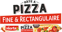 HERTA Pâte à Pizza Fine et Rectangulaire 390g