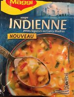 Soupe Indienne au Curry Doux