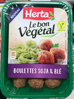 Le bon Végétal Boulettes Soja & Blé