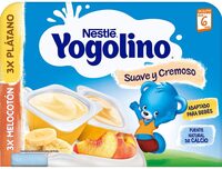 Yogolino melocotón y plátano