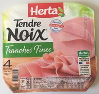 Tendre Noix Jambon façon Carpaccio la barquette de 4 tranches 120 g
