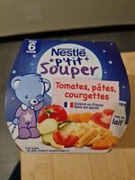 Plat bébé 6 + mois tomates pâtes P'tit Souper