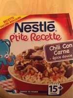 Plat bébé 15 + mois Chili con Carne