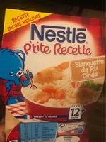 Plat bébé 12 + mois blanquette riz dinde